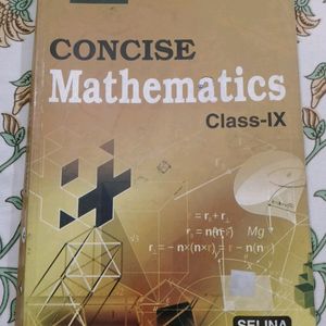 Concise Mathematics Class 9th, Selina