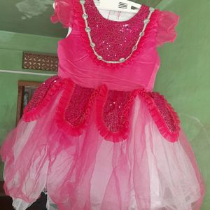 Kids Party Dress(3-4years)