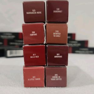 Available Mac Lipstick Colors