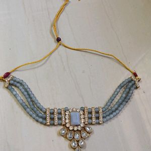 Grey Colour Necklace