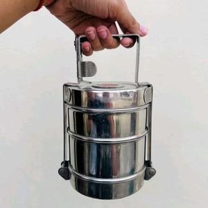 Steel Tiffin Box 🥫