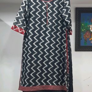 Black Layered Kurta