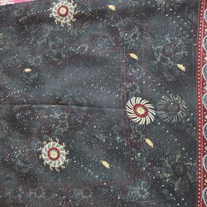 New Saree Collection 3 - Grey, Red