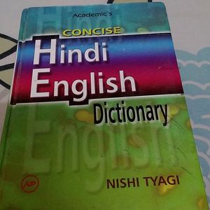 Hindi To English Dictionary