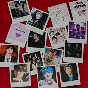 BTS Polaroid Photo Cards JungKook Photos Card