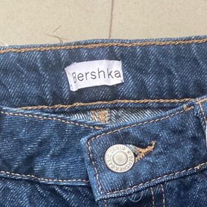 Bershka Brand Blue Denim