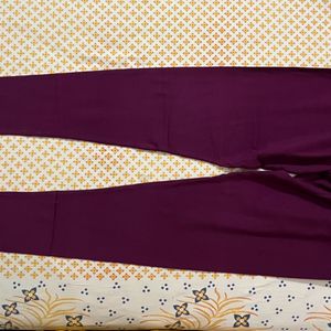 Purple new leggings