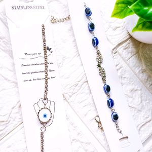 Evil Eye Bracelets Combo Set