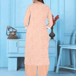 Pure Cotton Afghani Kurta Salwar Dupatta Set