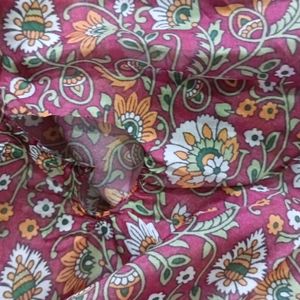 Kalamkari Organza Cut Work Dupatta