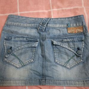 Cute Denim Skirt