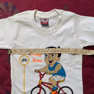 🤍Cutee Chota Bheem T-Shirt For Kids🤍