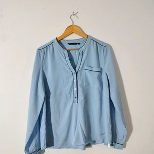 Blue Casual Top (Women's)