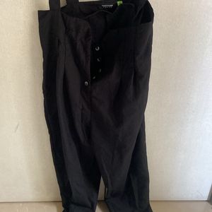 Highwaist Suspender Pant - Waist 30