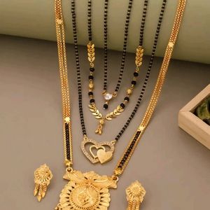 New Combo Of 5 Mangalsutra Set