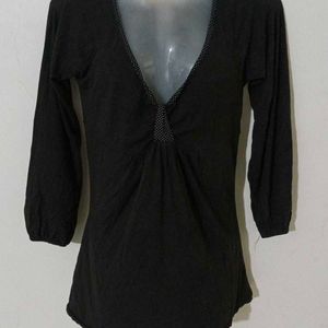 BLACK FULL SLEEVE TOP