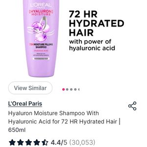 L'oreal Paris Hyaluronic Shampoo