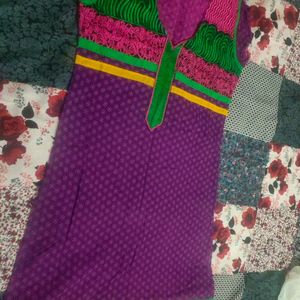 Purple Kurta