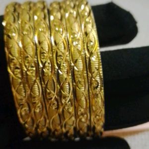 Gold Plated Bangles