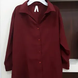 maroon shirt for women's best quality 👌