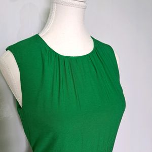 Zara Basic Green Dress