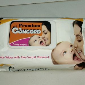 Concord Baby Wipes (Combo Offer) Pack Of 3