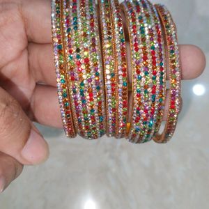 Multi stone Bangle