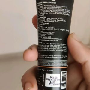 The Man Company Peel Off Mask