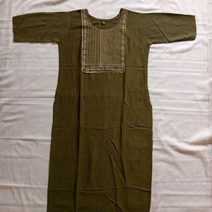 Embroidery Work Kurti