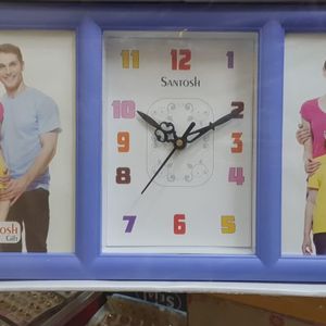 PHOTO FRAME WALLCLOCK