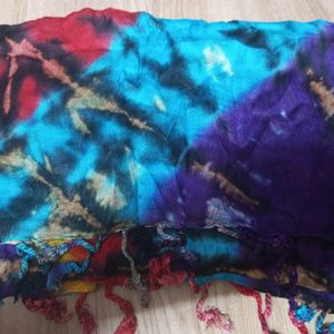 Rayon Stole Multi Colour