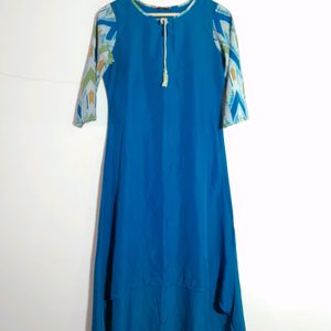 Blue Casual Kurta Set (Women's)