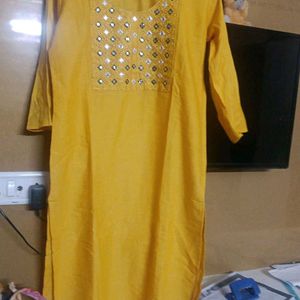 Xl  Mirror Work  Kurti