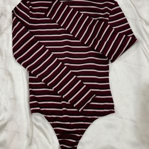 Maroon Bodysuit