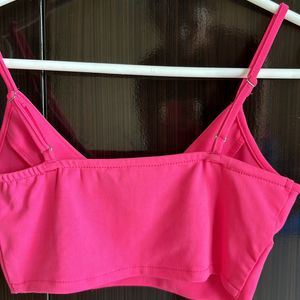 Pink Bralette Top