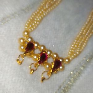 Maharashtrian 3 Stone Tanmani Pendant