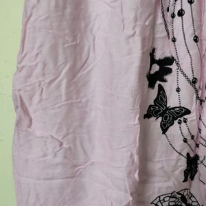 Baby Pink Sleeveless Top  Daily Wear