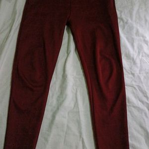 Maroon Pants...