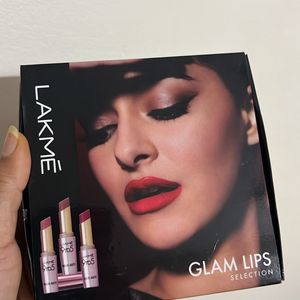 Pack Of 3 Lakme Glam Lips