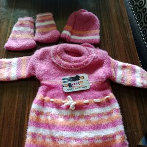 Kids Woolen Frock