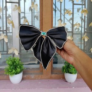 Black HairBow