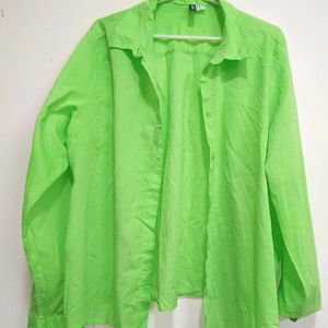 H & M  Shirt ( Lime Green 💚 )