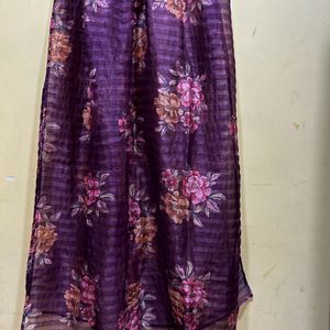 Berrylicious Purple Kurta Set Size XL