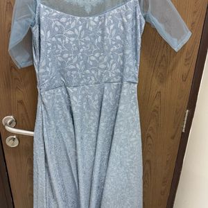 Sliver Gray Gown