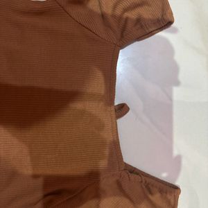 Brown SSS Top.