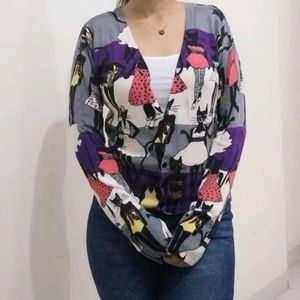 Cute Cartoon Cardigan