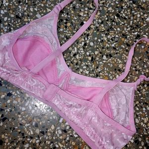 Victoria Secret Light Rose Pink Bra & Panty Set