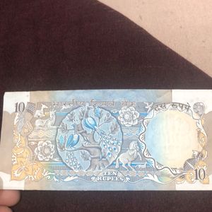 10 Rs Note