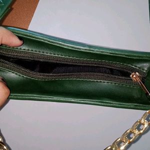 Olive Green Sling Bag