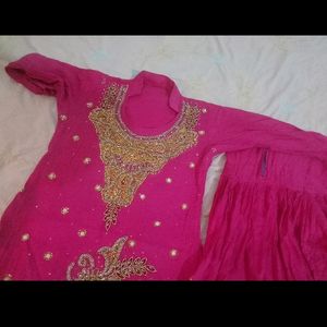 Havy Embrodry Kurti Salwar